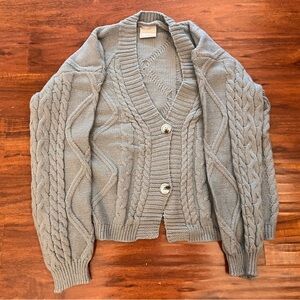 THE TORTURED POETS DEPARTMENT Grey Cardigan XL/2XL